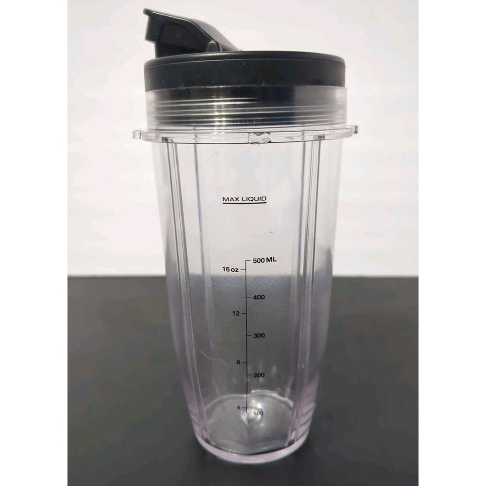 Replacement 24oz Nutri Ninja Blender Cup with Sip & Seal Lid BL450 BL454 BL456